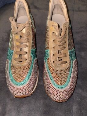 Authentic LeSilla Crystal Sneakers